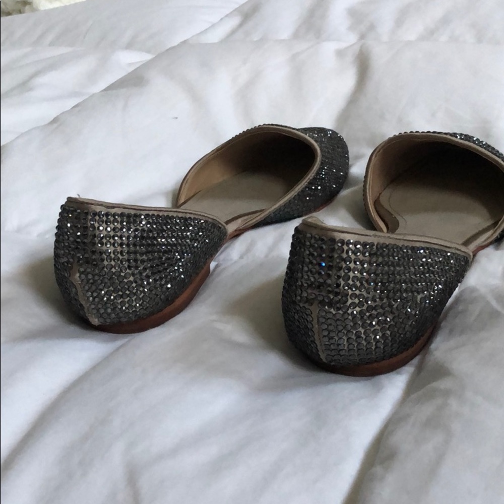 Steve Madden Rhinestone Flats - Picture 5 of 5